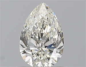 Picture of Natural Diamond 0.70 Carats, Pear with  Cut, I Color, VVS1 Clarity and Certified by GIA