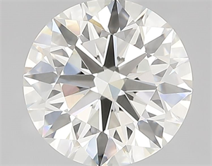 Picture of Natural Diamond 2.32 Carats, Round with Excellent Cut, J Color, VVS2 Clarity and Certified by IGI