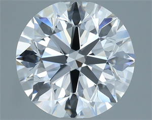 Picture of Natural Diamond 1.49 Carats, Round with Excellent Cut, D Color, IF Clarity and Certified by GIA