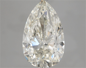 Picture of Natural Diamond 6.03 Carats, Pear with  Cut, J Color, SI1 Clarity and Certified by IGI