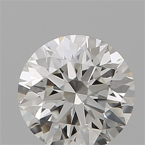 Picture of Natural Diamond 0.40 Carats, Round with Excellent Cut, I Color, VVS2 Clarity and Certified by GIA