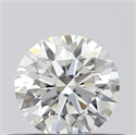 Natural Diamond 0.40 Carats, Round with Excellent Cut, I Color, VS1 Clarity and Certified by GIA