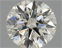 Natural Diamond 0.41 Carats, Round with Excellent Cut, I Color, VS2 Clarity and Certified by IGI