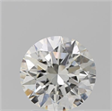 Natural Diamond 2.28 Carats, Round with Excellent Cut, I Color, VVS2 Clarity and Certified by GIA