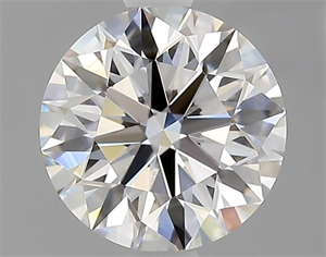 Picture of Natural Diamond 1.51 Carats, Round with Excellent Cut, F Color, VVS2 Clarity and Certified by GIA