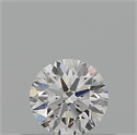 Natural Diamond 0.40 Carats, Round with Excellent Cut, D Color, SI2 Clarity and Certified by GIA