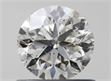 Natural Diamond 0.60 Carats, Round with Very Good Cut, I Color, SI2 Clarity and Certified by IGI