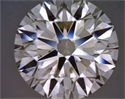 Natural Diamond 3.80 Carats, Round with Excellent Cut, K Color, SI2 Clarity and Certified by GIA