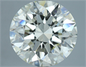 Natural Diamond 5.18 Carats, Round with Excellent Cut, J Color, VS1 Clarity and Certified by IGI