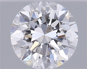 Picture of Natural Diamond 0.40 Carats, Round with Very Good Cut, E Color, SI1 Clarity and Certified by GIA