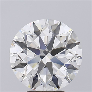 Picture of Natural Diamond 5.21 Carats, Round with Excellent Cut, G Color, VVS2 Clarity and Certified by GIA