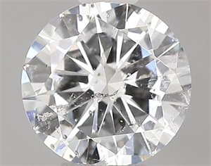 Picture of Natural Diamond 0.50 Carats, Round with Good Cut, E Color, SI2 Clarity and Certified by IGI