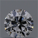 Natural Diamond 0.40 Carats, Round with Very Good Cut, E Color, VVS2 Clarity and Certified by GIA