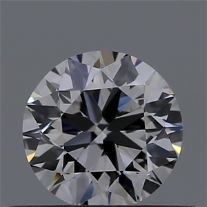 Picture of Natural Diamond 0.40 Carats, Round with Very Good Cut, E Color, VVS2 Clarity and Certified by GIA