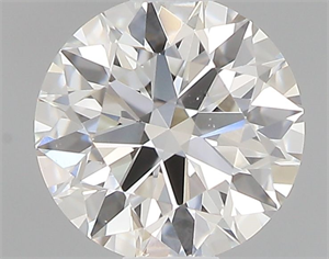 Picture of Natural Diamond 0.40 Carats, Round with Excellent Cut, F Color, SI1 Clarity and Certified by GIA