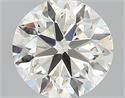 Natural Diamond 0.40 Carats, Round with Very Good Cut, K Color, VVS2 Clarity and Certified by GIA