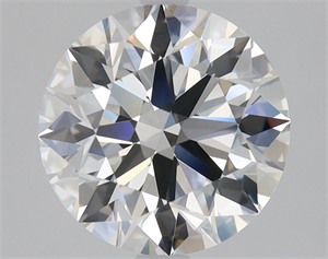 Picture of Natural Diamond 2.27 Carats, Round with Excellent Cut, F Color, VVS1 Clarity and Certified by GIA