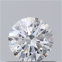 Natural Diamond 0.40 Carats, Round with Excellent Cut, E Color, SI1 Clarity and Certified by GIA