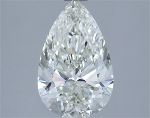 Picture of Natural Diamond 2.68 Carats, Pear with  Cut, I Color, VS2 Clarity and Certified by IGI