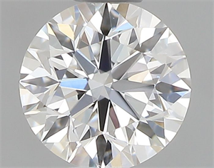 Picture of Natural Diamond 0.40 Carats, Round with Excellent Cut, E Color, VVS2 Clarity and Certified by GIA