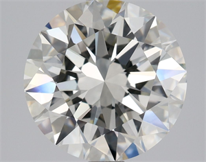 Picture of Natural Diamond 2.01 Carats, Round with Excellent Cut, J Color, VVS1 Clarity and Certified by GIA