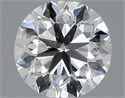 Natural Diamond 0.40 Carats, Round with Very Good Cut, D Color, SI2 Clarity and Certified by GIA