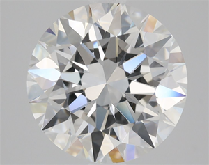 Picture of Natural Diamond 2.01 Carats, Round with Excellent Cut, E Color, VVS2 Clarity and Certified by GIA