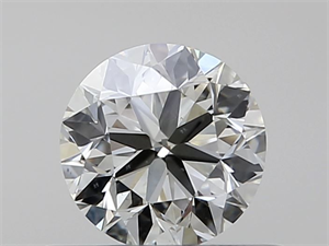 Picture of Natural Diamond 0.40 Carats, Round with Very Good Cut, K Color, SI1 Clarity and Certified by GIA