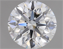 Natural Diamond 1.50 Carats, Round with Excellent Cut, E Color, IF Clarity and Certified by GIA