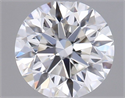 Natural Diamond 0.40 Carats, Round with Excellent Cut, G Color, VS2 Clarity and Certified by GIA