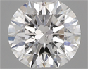 Natural Diamond 0.40 Carats, Round with Excellent Cut, F Color, SI1 Clarity and Certified by GIA