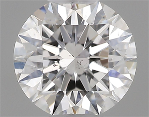 Picture of Natural Diamond 0.40 Carats, Round with Excellent Cut, F Color, SI1 Clarity and Certified by GIA