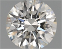 Natural Diamond 0.50 Carats, Round with Excellent Cut, H Color, VS1 Clarity and Certified by IGI