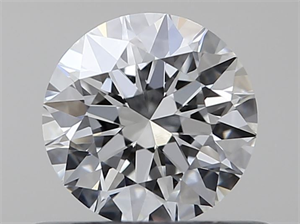 Picture of Natural Diamond 0.43 Carats, Round with Excellent Cut, G Color, VS1 Clarity and Certified by GIA