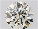 Natural Diamond 0.50 Carats, Round with Very Good Cut, I Color, VS2 Clarity and Certified by GIA