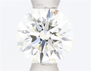 Picture of Natural Diamond 0.40 Carats, Round with Excellent Cut, J Color, VS2 Clarity and Certified by GIA