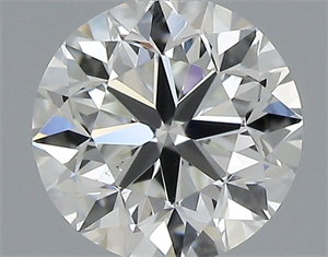 Picture of Natural Diamond 0.50 Carats, Round with Very Good Cut, I Color, VS2 Clarity and Certified by GIA