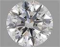 Natural Diamond 1.71 Carats, Round with Excellent Cut, D Color, VVS1 Clarity and Certified by GIA