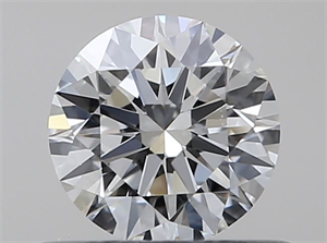 Picture of Natural Diamond 0.44 Carats, Round with Excellent Cut, G Color, VS1 Clarity and Certified by GIA