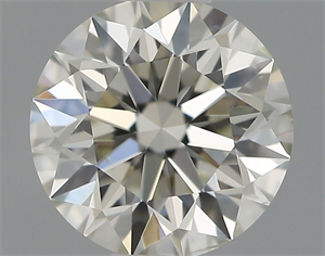 Picture of Natural Diamond 0.55 Carats, Round with Excellent Cut, I Color, VS2 Clarity and Certified by IGI