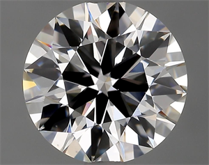 Picture of Natural Diamond 1.62 Carats, Round with Excellent Cut, E Color, VS1 Clarity and Certified by IGI