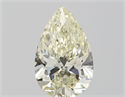 Natural Diamond 1.00 Carats, Pear with  Cut, J Color, VS1 Clarity and Certified by IGI