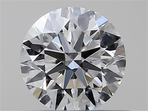 Picture of Natural Diamond 0.43 Carats, Round with Excellent Cut, F Color, VVS2 Clarity and Certified by GIA