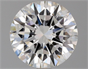 Natural Diamond 2.06 Carats, Round with Excellent Cut, G Color, VVS2 Clarity and Certified by GIA