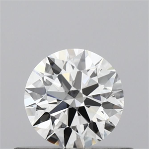 Picture of Natural Diamond 0.44 Carats, Round with Excellent Cut, G Color, VS2 Clarity and Certified by GIA