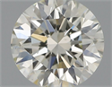 Natural Diamond 0.40 Carats, Round with Excellent Cut, J Color, VS2 Clarity and Certified by IGI