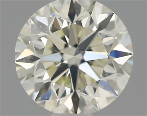 Picture of Natural Diamond 0.70 Carats, Round with Very Good Cut, K Color, VS2 Clarity and Certified by IGI