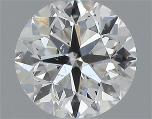 Picture of Natural Diamond 0.50 Carats, Round with Very Good Cut, G Color, SI1 Clarity and Certified by GIA