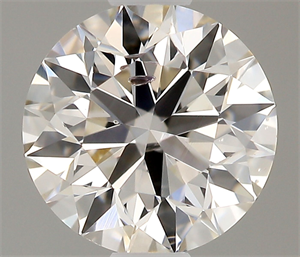 Picture of Natural Diamond 0.50 Carats, Round with Excellent Cut, J Color, I1 Clarity and Certified by GIA