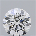 Natural Diamond 0.40 Carats, Round with Excellent Cut, F Color, VS1 Clarity and Certified by GIA